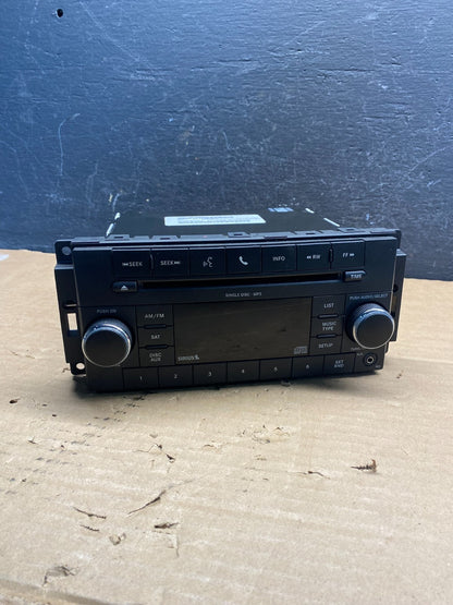 2007-2012 Chrysler Dodge Jeep Ram Radio CD MP3 AUX Receiver AD7617 DG0