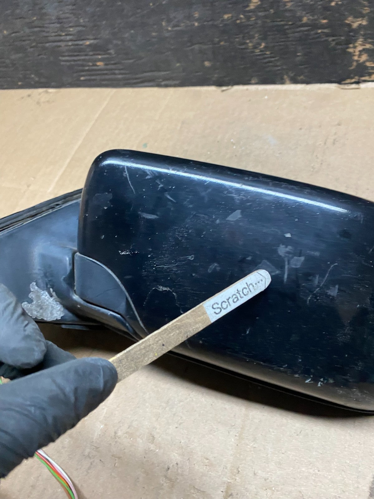 2001 2002 2003 BMW 3-Series Left Driver Lh Side View Door Mirror U6198 DG7