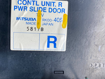 2005 - 2010 Honda Odyssey Rear Right Passenger Sliding Door Module Z4797  DG5