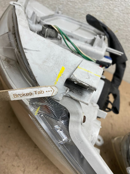 2007 2008 2009 Toyota Yaris Left+Right Halogen Headlights Oem W3693 DW8