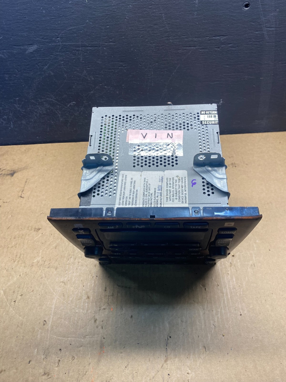 2000-2004 Toyota Avalon Radio Stereo 6 CD Tape Player Climate Control AC7098 DG3