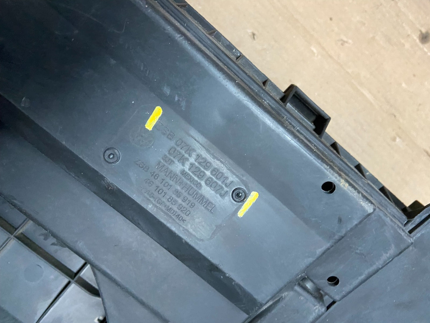 2005 - 2008 Volkswagen Jetta Beetle 2.5L Passat Engine Cover 07k129601j X7736 DG8