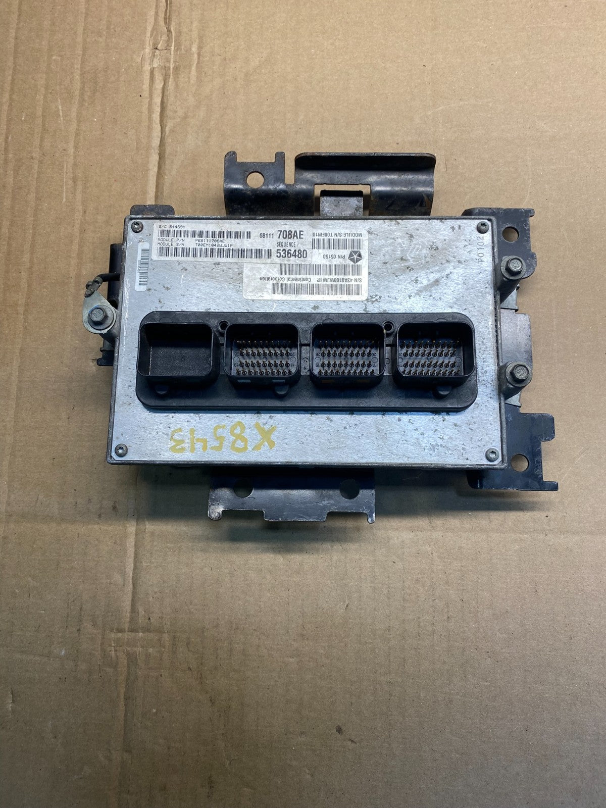 2012 Dodge Durango Jeep Grand Cherokee 3.6 Engine Computer ECU ECM AA7598 DG0