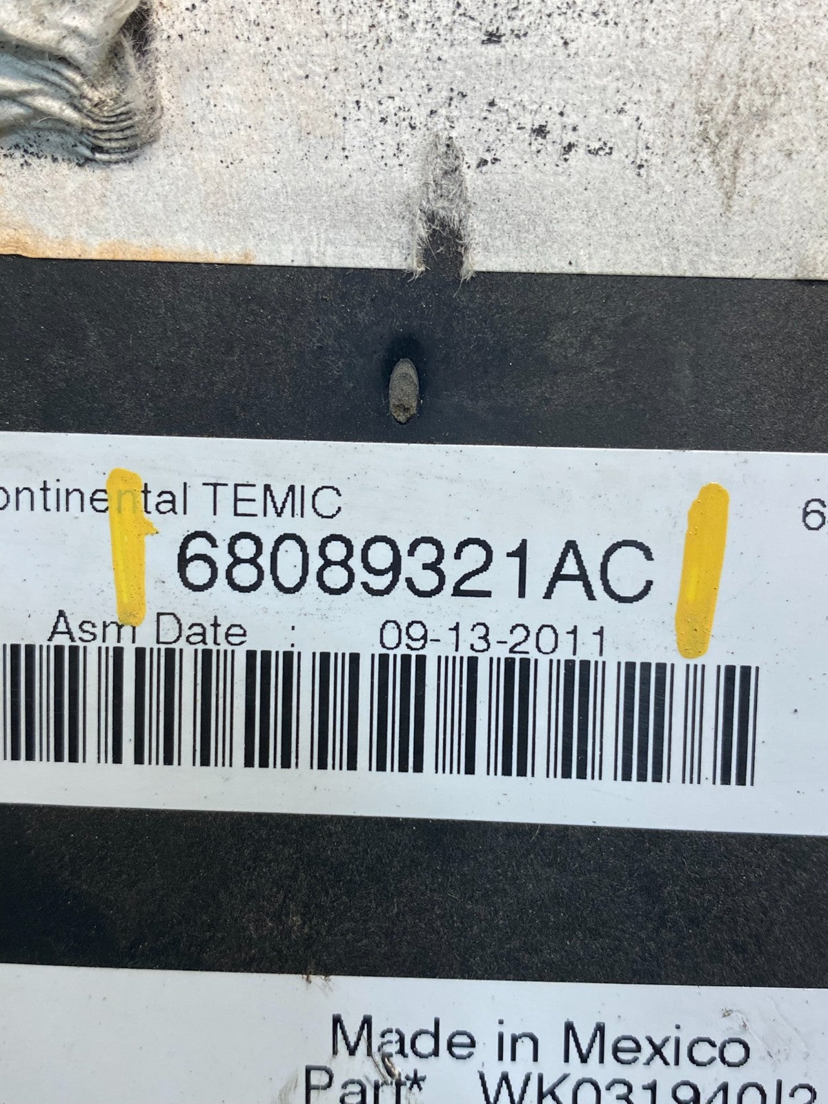 2011 2014 Dodge Durango Grand Cherokee Fusebox Fuse Box Relay Module AE6283 DG6