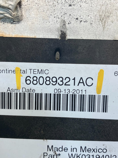2011 2014 Dodge Durango Grand Cherokee Fusebox Fuse Box Relay Module AE6283 DG6