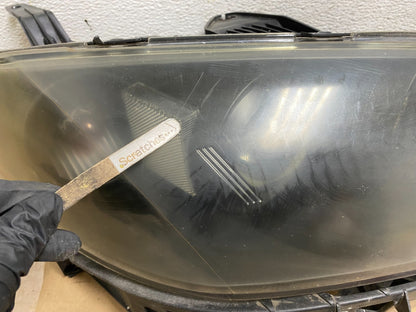 XENON 2004 to 2009 Mazda 3 Sedan Left+Right Set Side Black Headlights AH3104 DG3