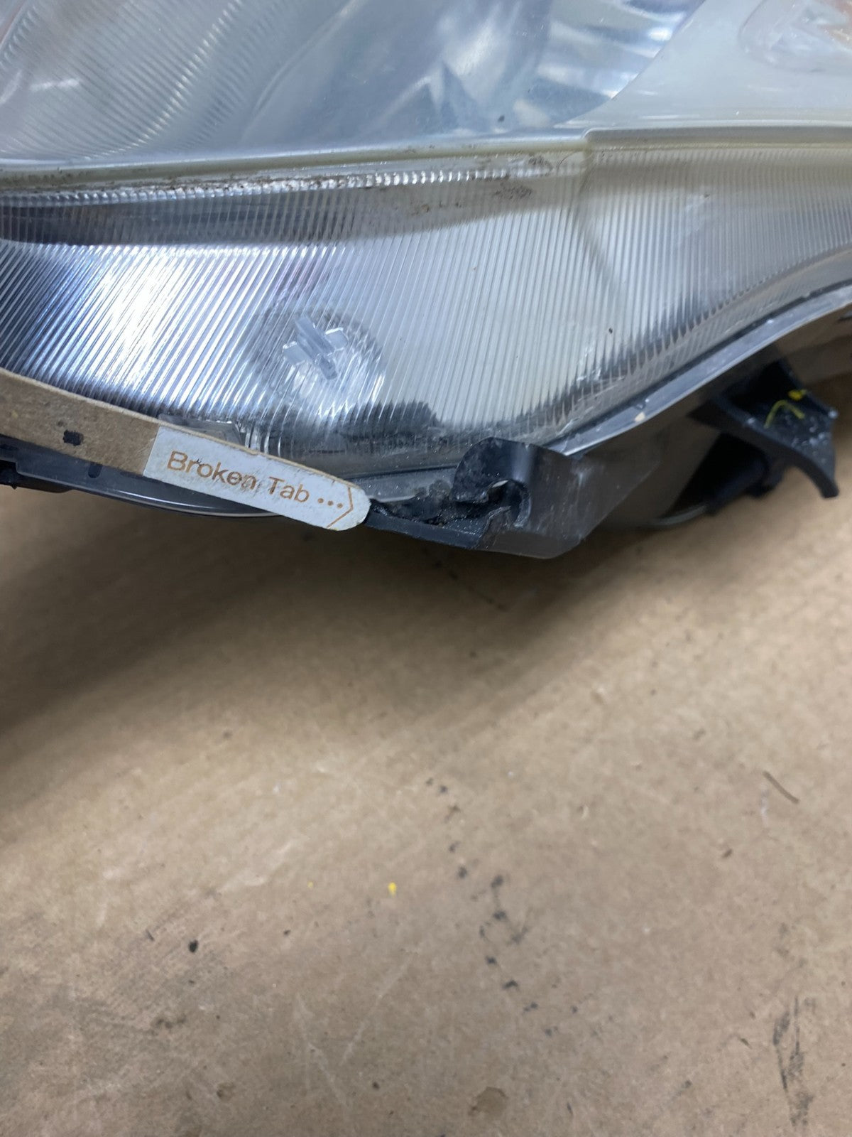 2009-2013 Nissan Rogue Left+Right Side Set Halogen Headlights W8486 DW14