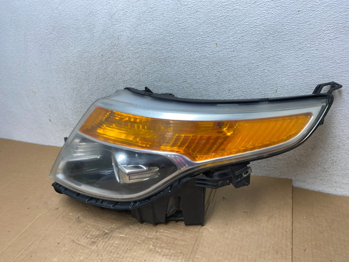 2011 to 2015 Ford Explorer Left Driver LH Halogen Headlight AI4642 DW1