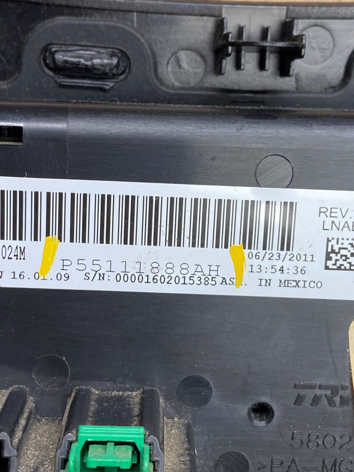 2011 to 2014 Chrysler 200 Heater AC Climate Switch Temperature Control T5975 DG5