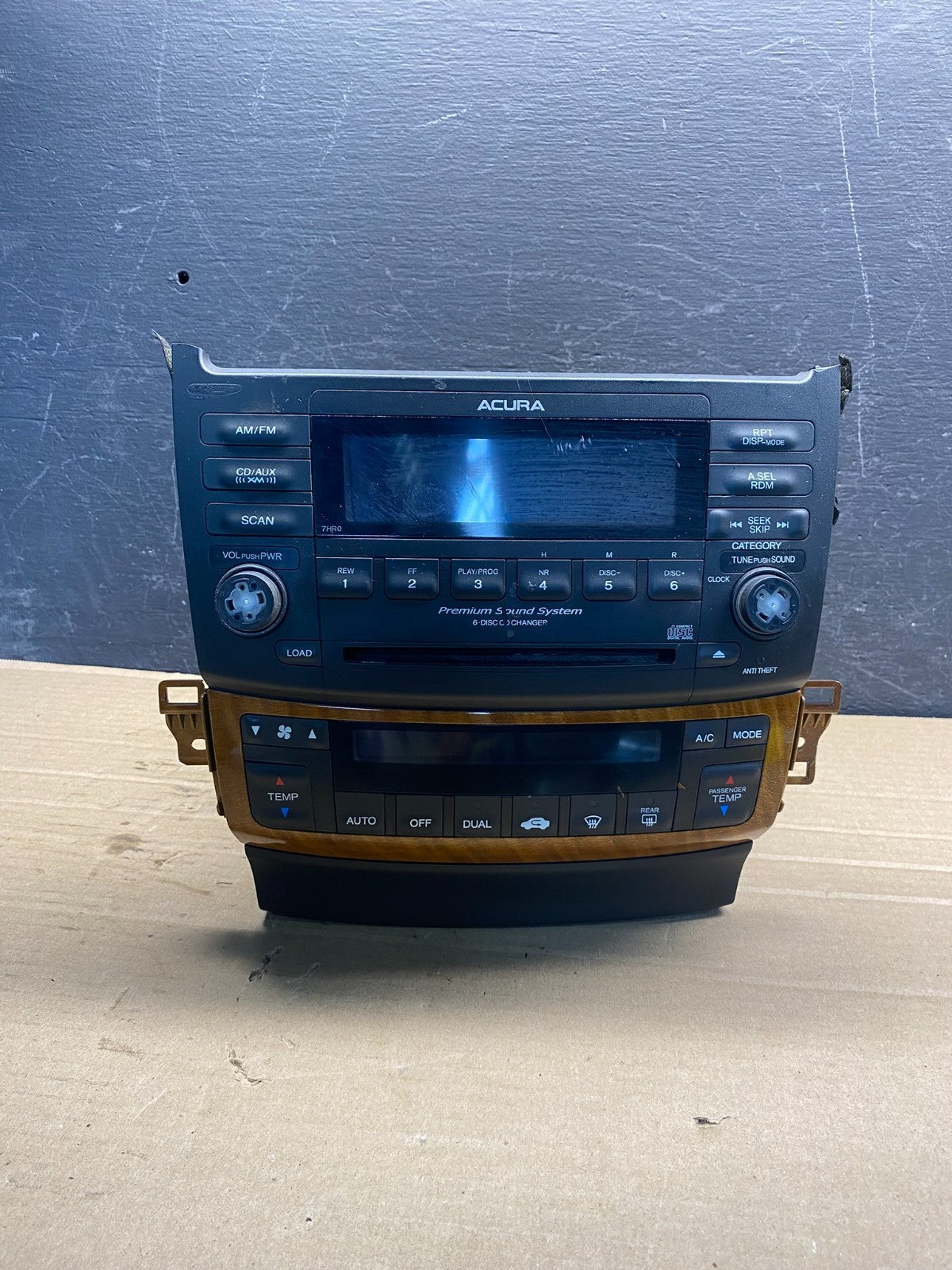 2004 to 2008 Acura TSX AM/FM CD Player Radio Audio System AF0050 DG0