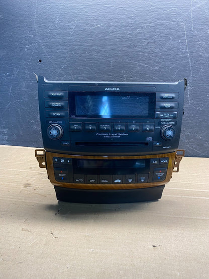2004 to 2008 Acura TSX AM/FM CD Player Radio Audio System AF0050 DG0
