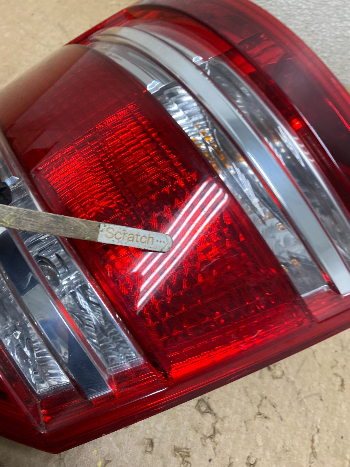 2007 to 2009 Mercedes GL-Class GL450 Right Passenger Tail Light OEM X2301 DW4