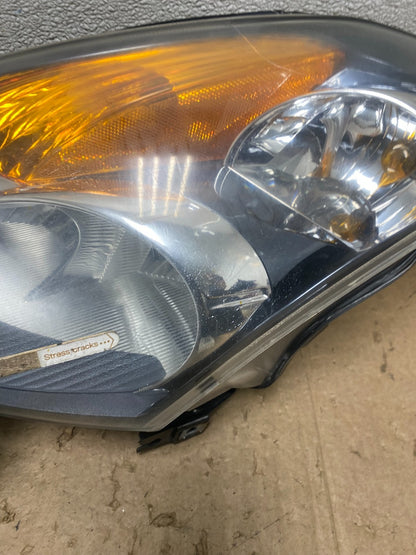 Sedan 2007 2008 2009 Nissan Altima Left+Right Set Headlights W9317 DW7