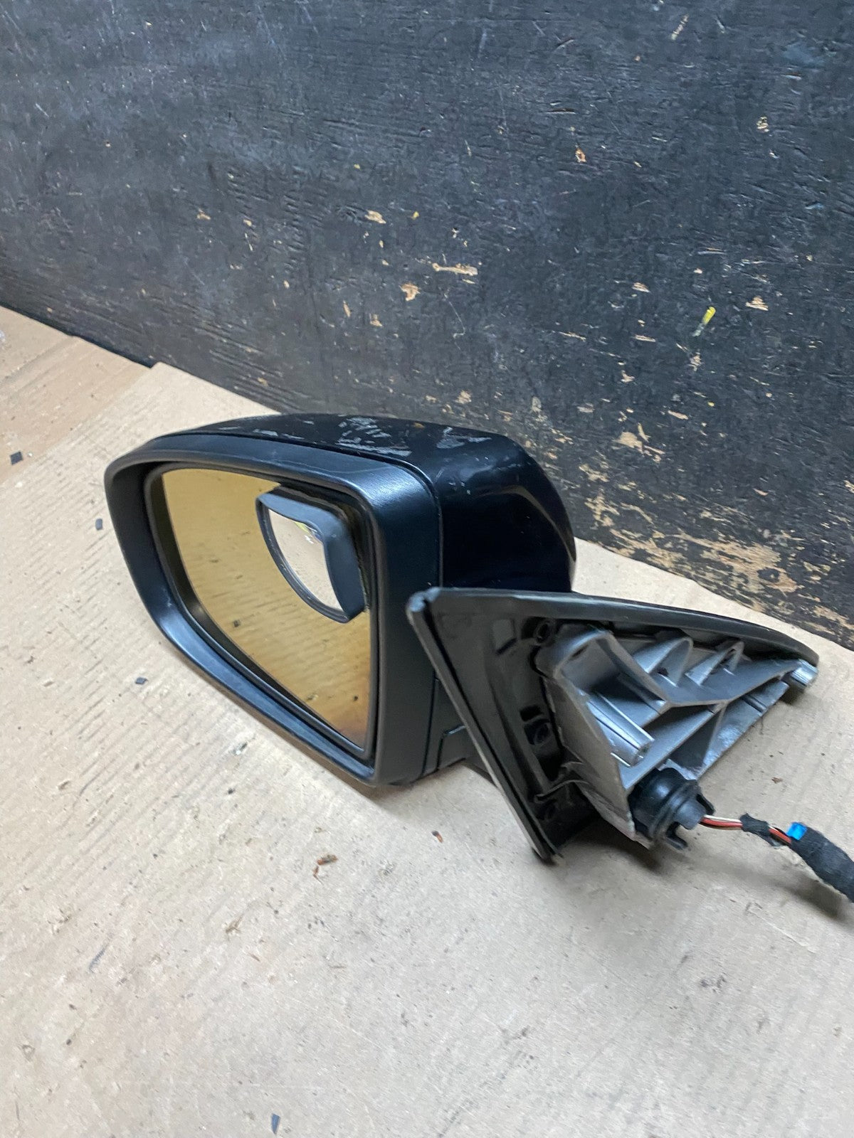 2007 to 2013 BMW X5 Left Driver LH Side View Door Mirror Oem U7678 DG9