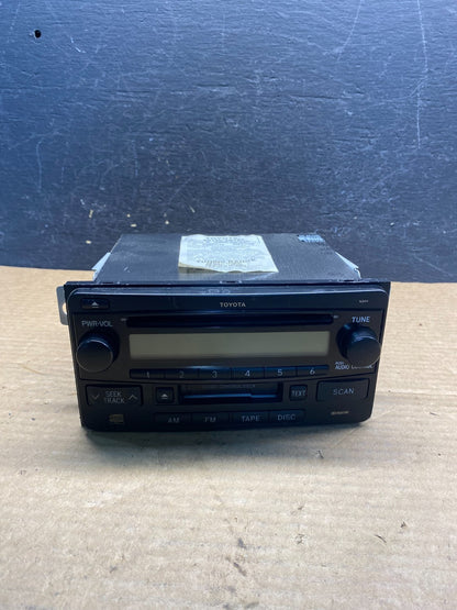 2003 - 2005 Toyota Rav4 Am Fm Cd Player Radio Receiver AF7818 DG0