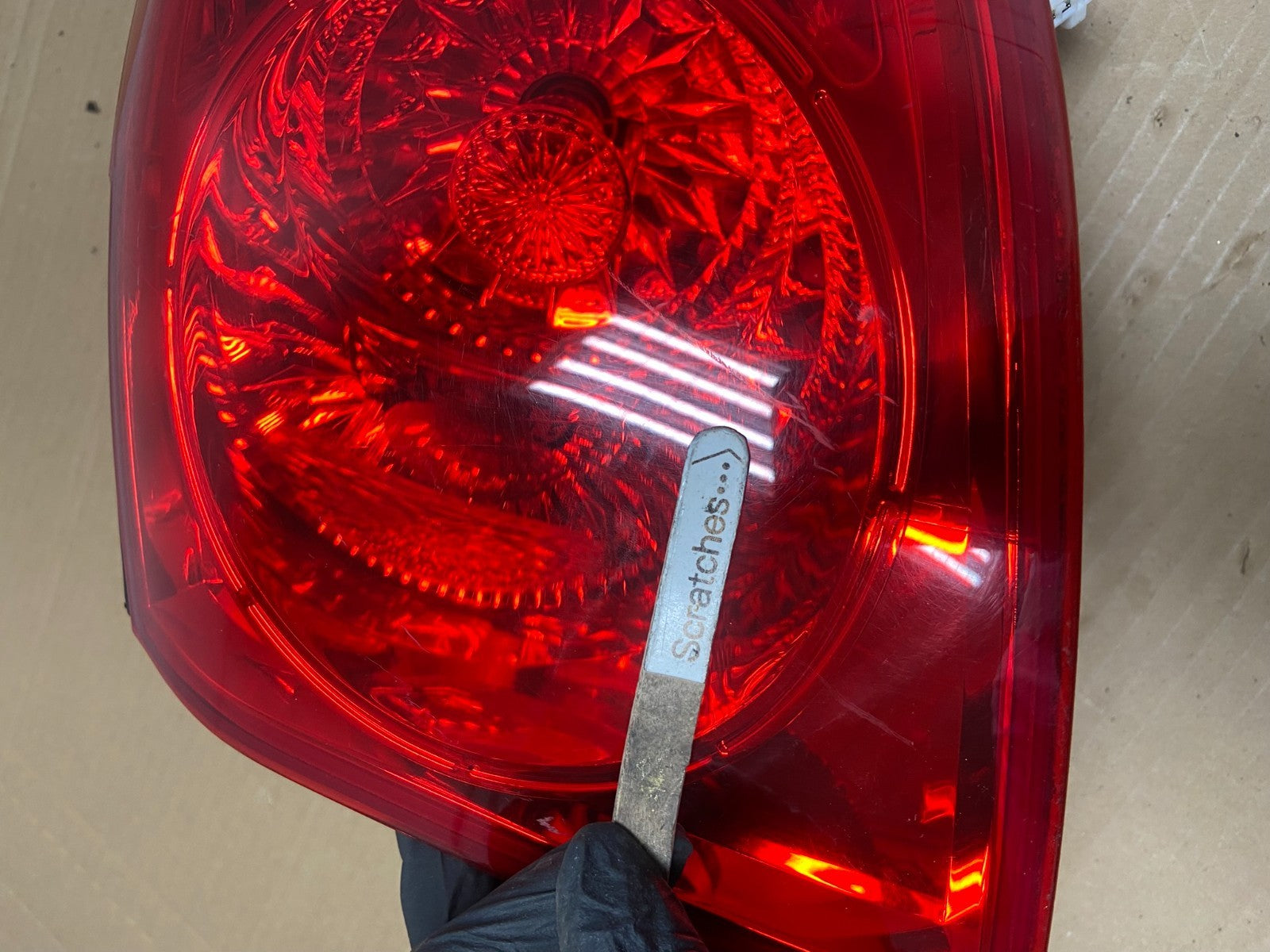 2007 2008 2009 Hyundai Santa Fe Right Passenger Rh Tail Light AG8857 DW3