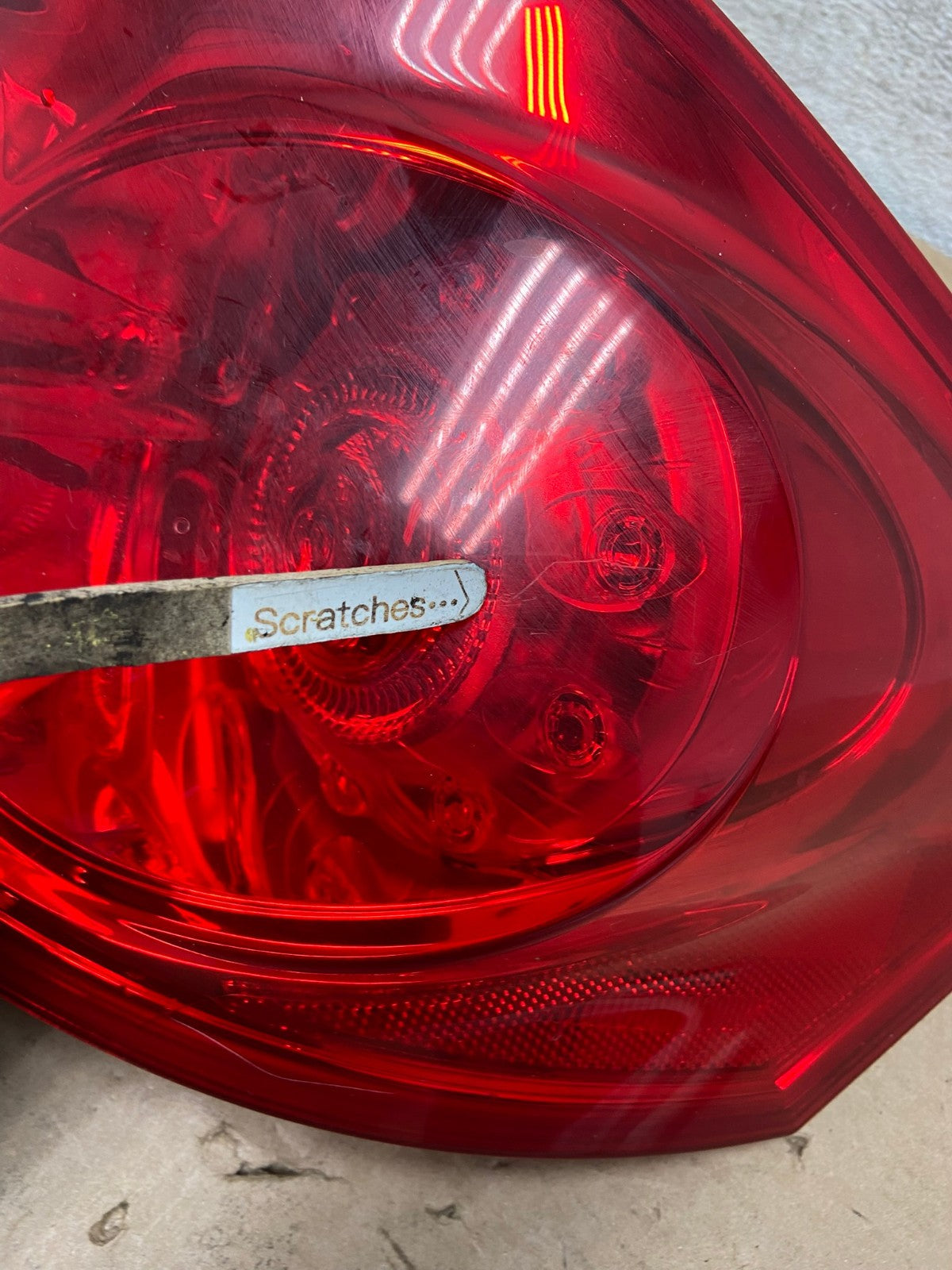 2007 to 2013 Infiniti G35 G37 Sedan Right Passenger Rh Tail Light AH9514 LK3