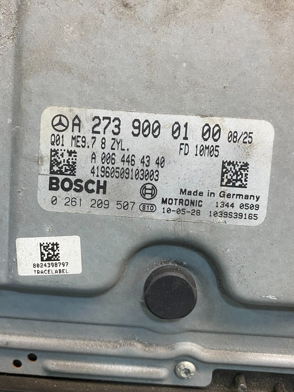 2007 to 2012 Mercedes GL450 ECM ECU Engine Control Module ah7027 DG2