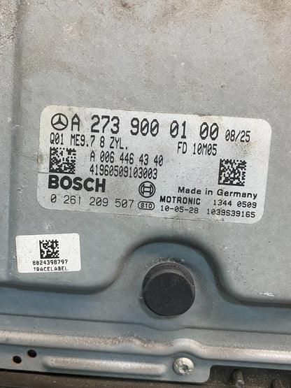 2007 to 2012 Mercedes GL450 ECM ECU Engine Control Module ah7027 DG2