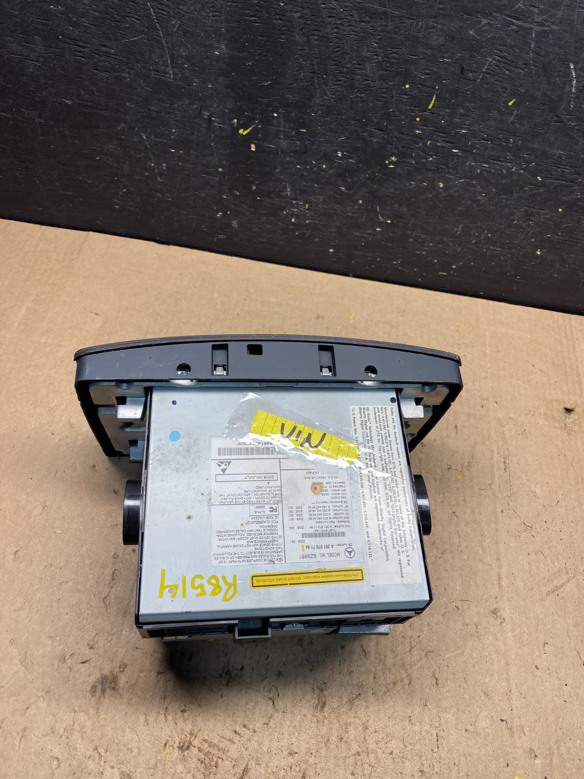2006-2009 Mercedes W251 R350 Head Command Navigation Radio Player R8514 DG5