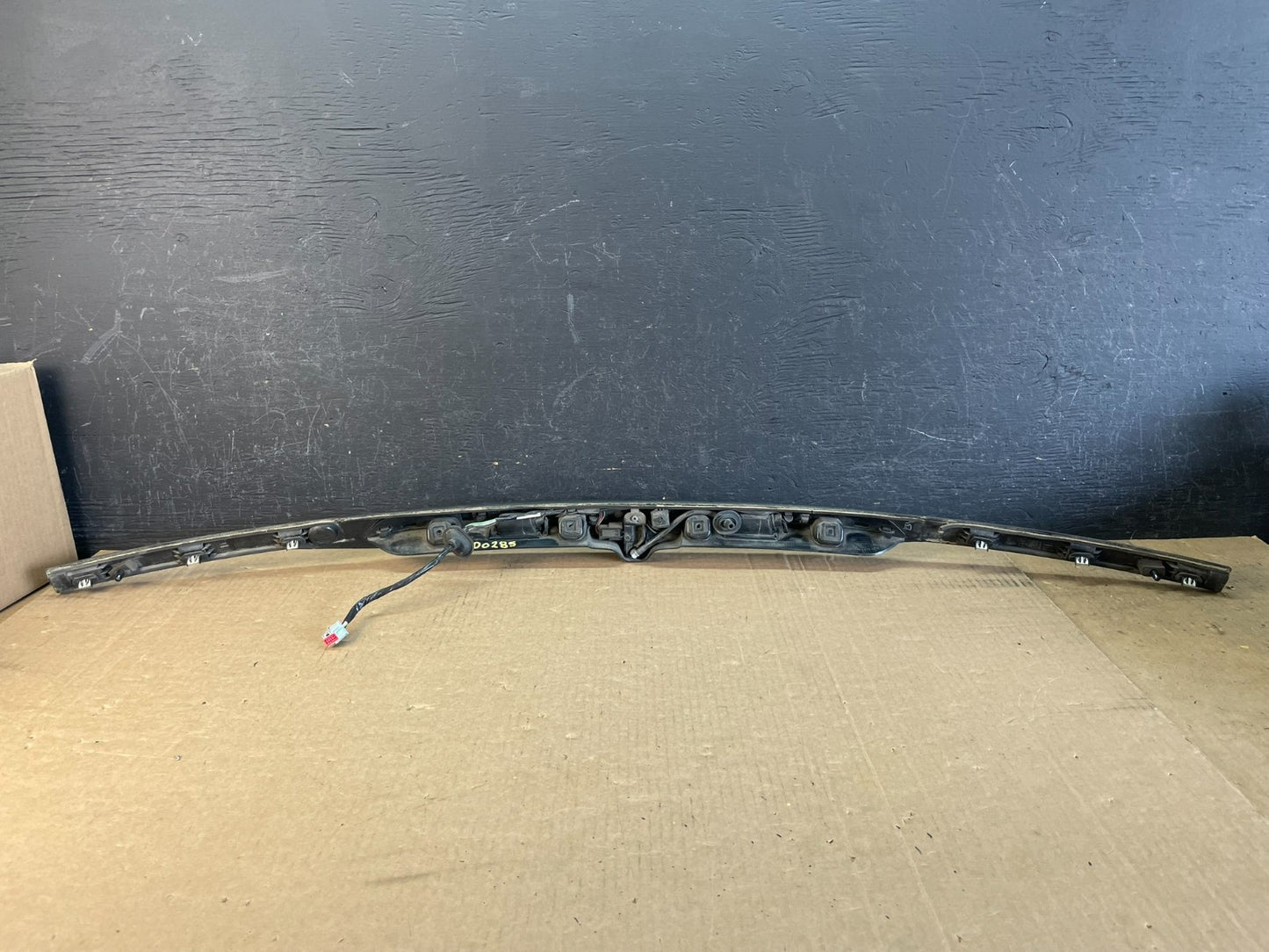 2016-2019 Ford Explorer Interceptor Rear Tailgate Molding With Camera AD0285 DG3