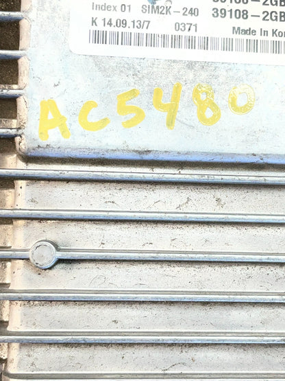 2014 2015 Kia Optima Ecm Ecu Engine Computer AC5480 DG3