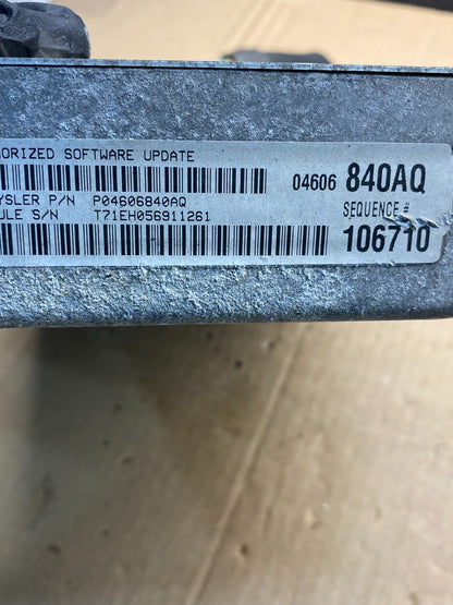 1999 Chrysler 300M Intrepid Concorde 3.5L Engine Control P04606840AQ AE7540 DW2
