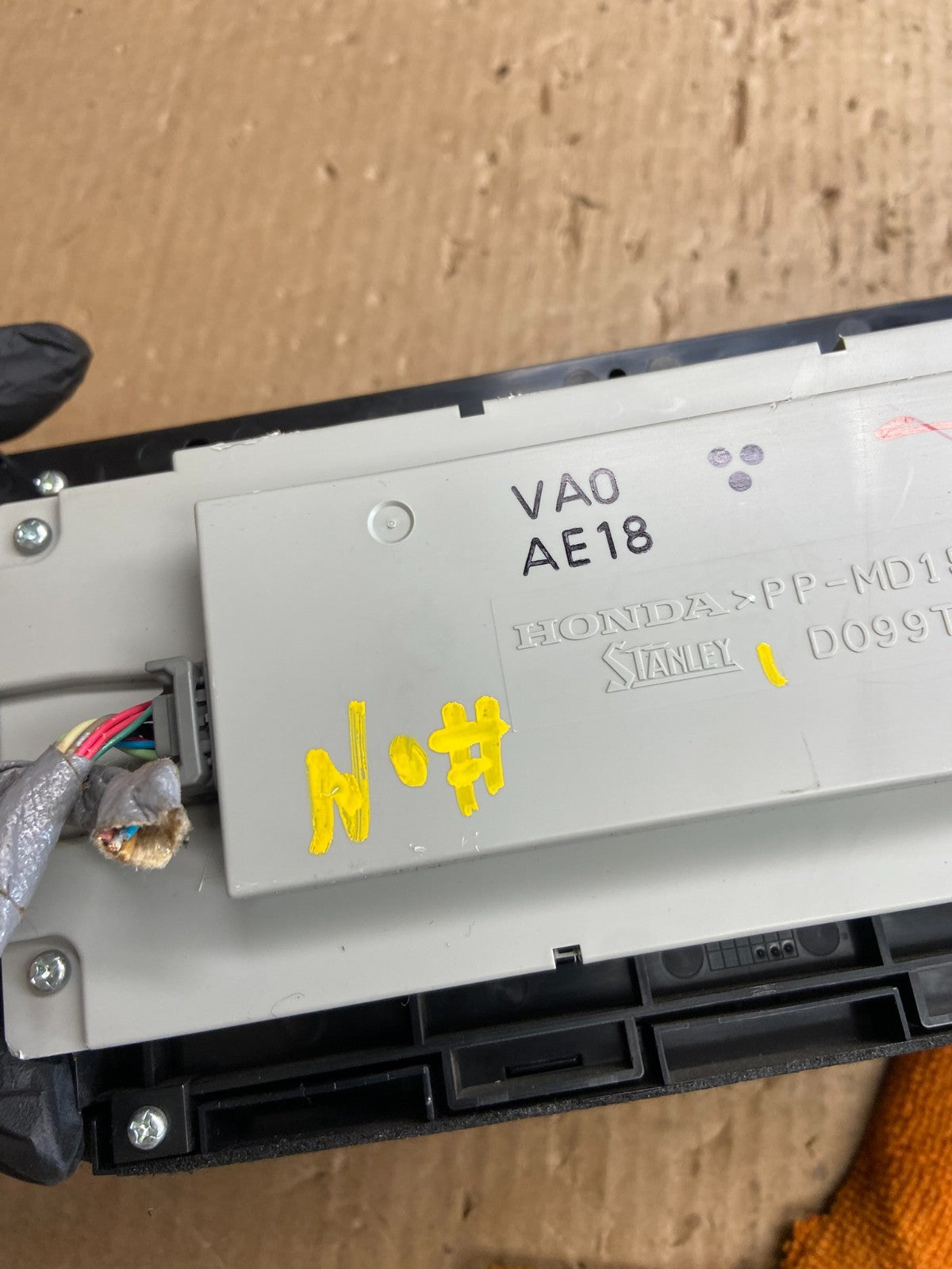 2009-2014 Acura TSX Honda Accord Information Display Screen AE4207 DG5