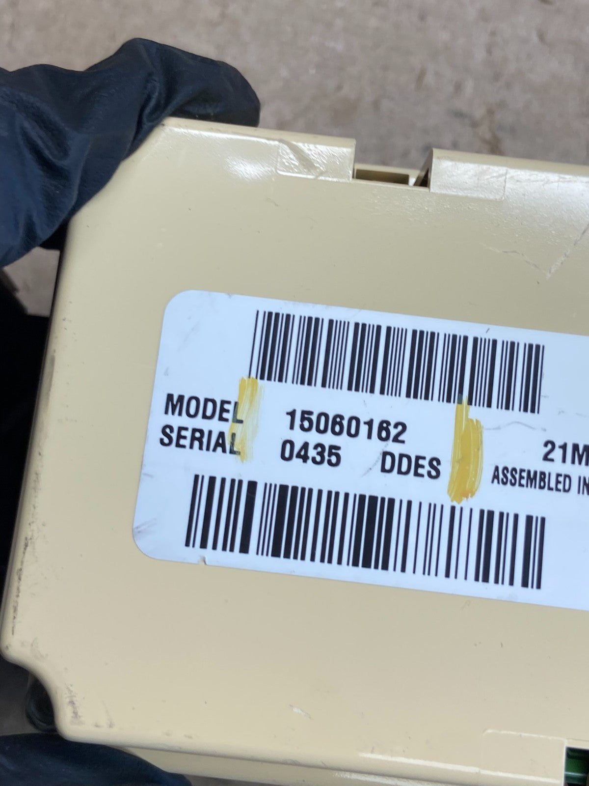 1999 to 2002 Chevrolet Silverado HVAC Heater Climate Control Module AH3814 DG5