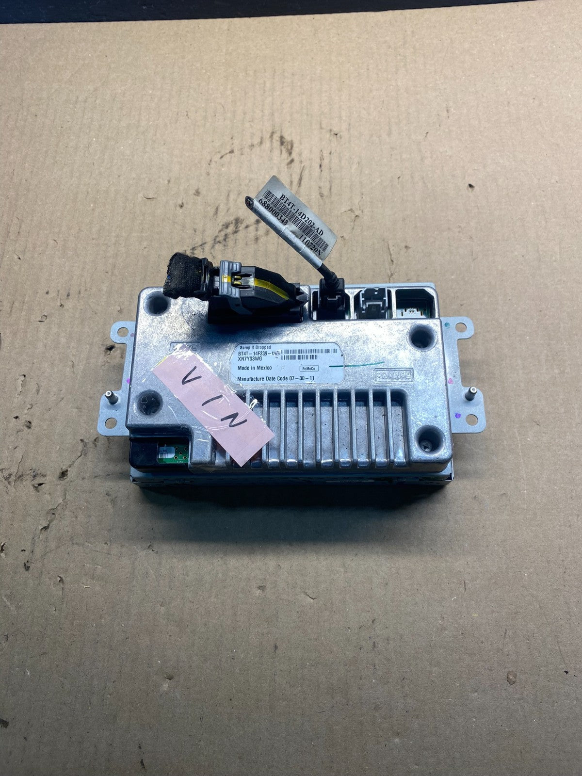 2011 to 2014 Lincoln MKX Radio Stereo Screen Display ac8907 DG3
