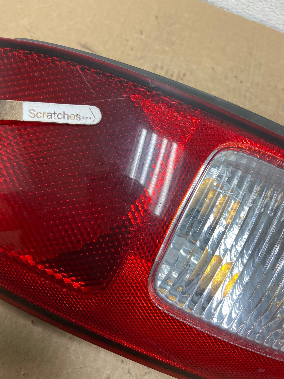 2001 to 2002 Nissan Quest Driver Left LH Side Tail Light AF8128 LK3