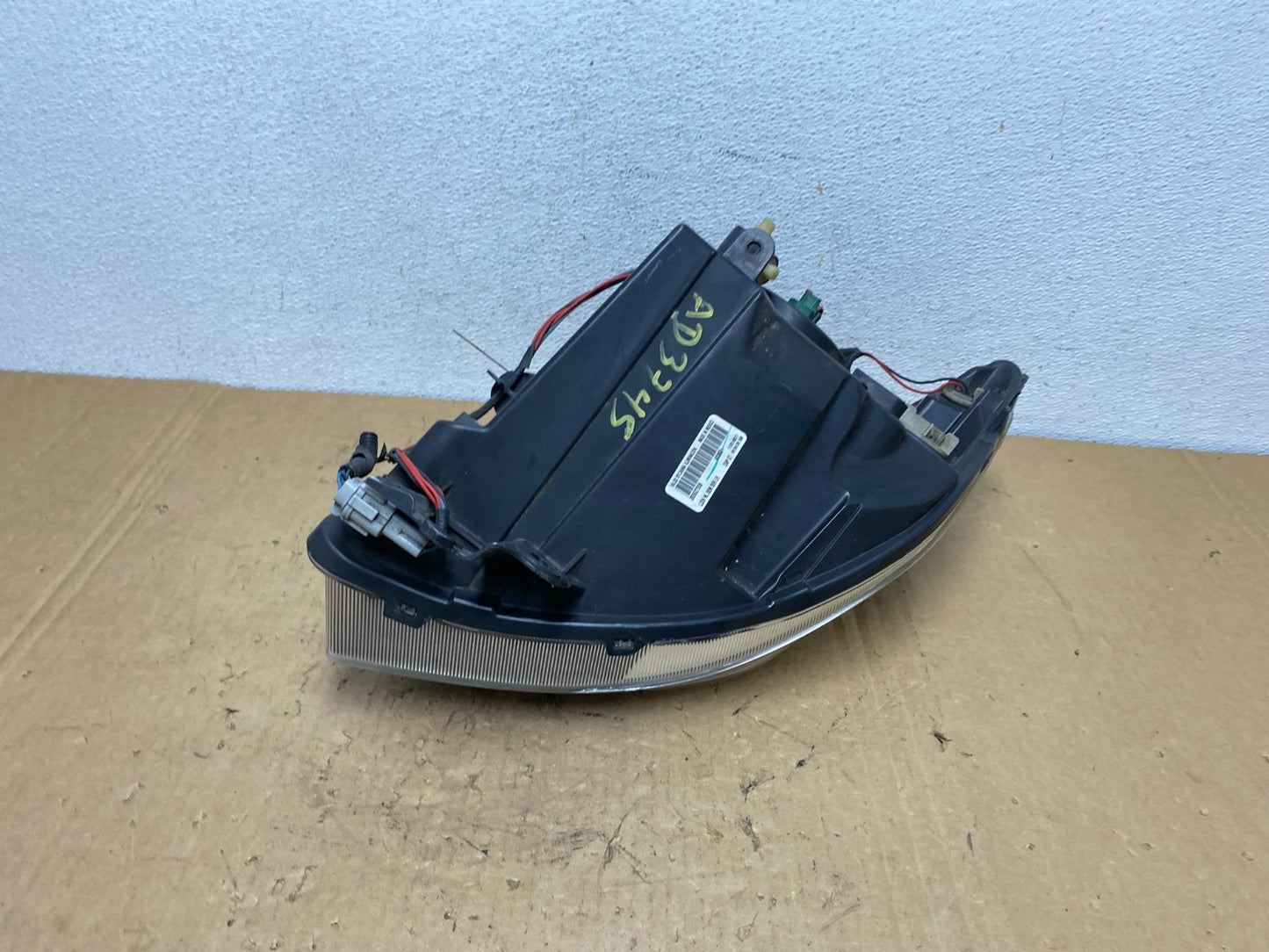 2010-2012 Nissan Sentra Halogen Left Driver LH Black Headlight AD3745 DW6