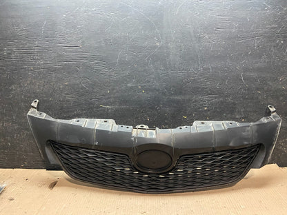 2009 to 2010 Toyota Corolla Grille Grill Front Upper Bumper Black X7896 DG0