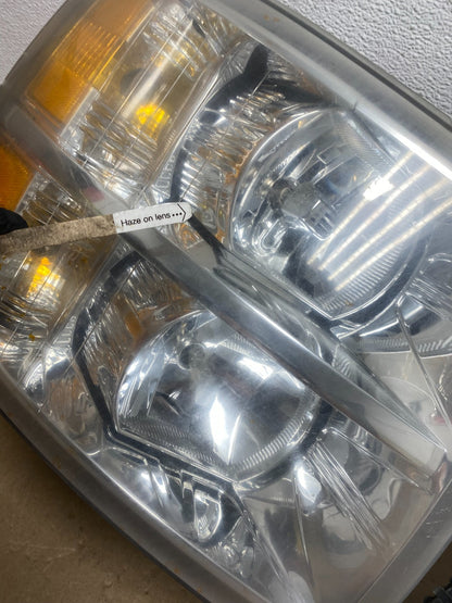 2007 to 2014 Chevrolet Silverado Left+Right Side Black Headlights AE6791 DW4