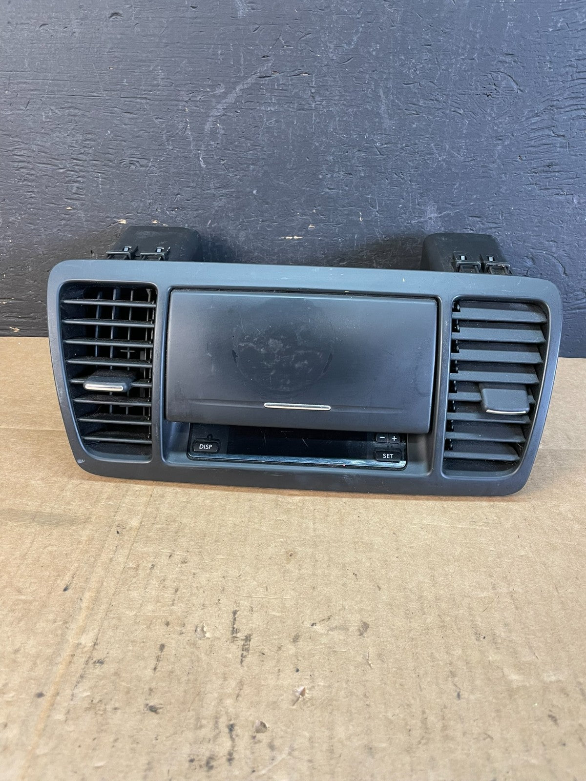 2005-2009 Subaru Legacy Outback Center Dash Bezel Vents Clock Storage AC5238 DG0