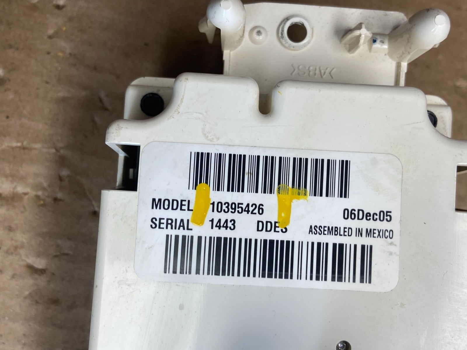 2003 to 2006 Chevrolet Silverado HVAC Heater Climate Control Module AE4113 DG5