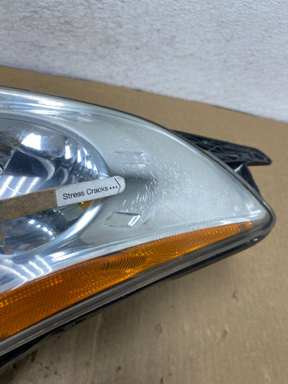 Sedan 2010 2011 2012 Nissan Altima Left Driver Side Headlight AG2337 DW4