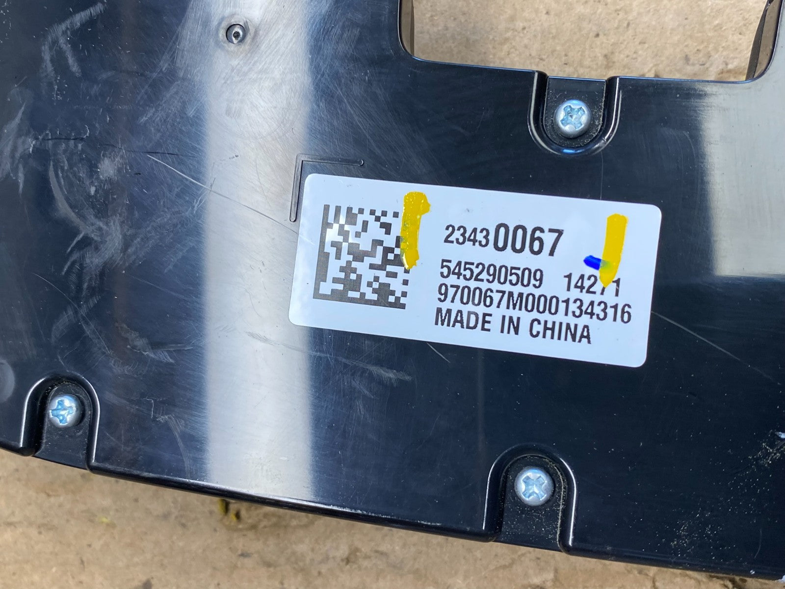 2013 2014 2015 Chevrolet Malibu AM FM Radio Control Panel t5887 DG5