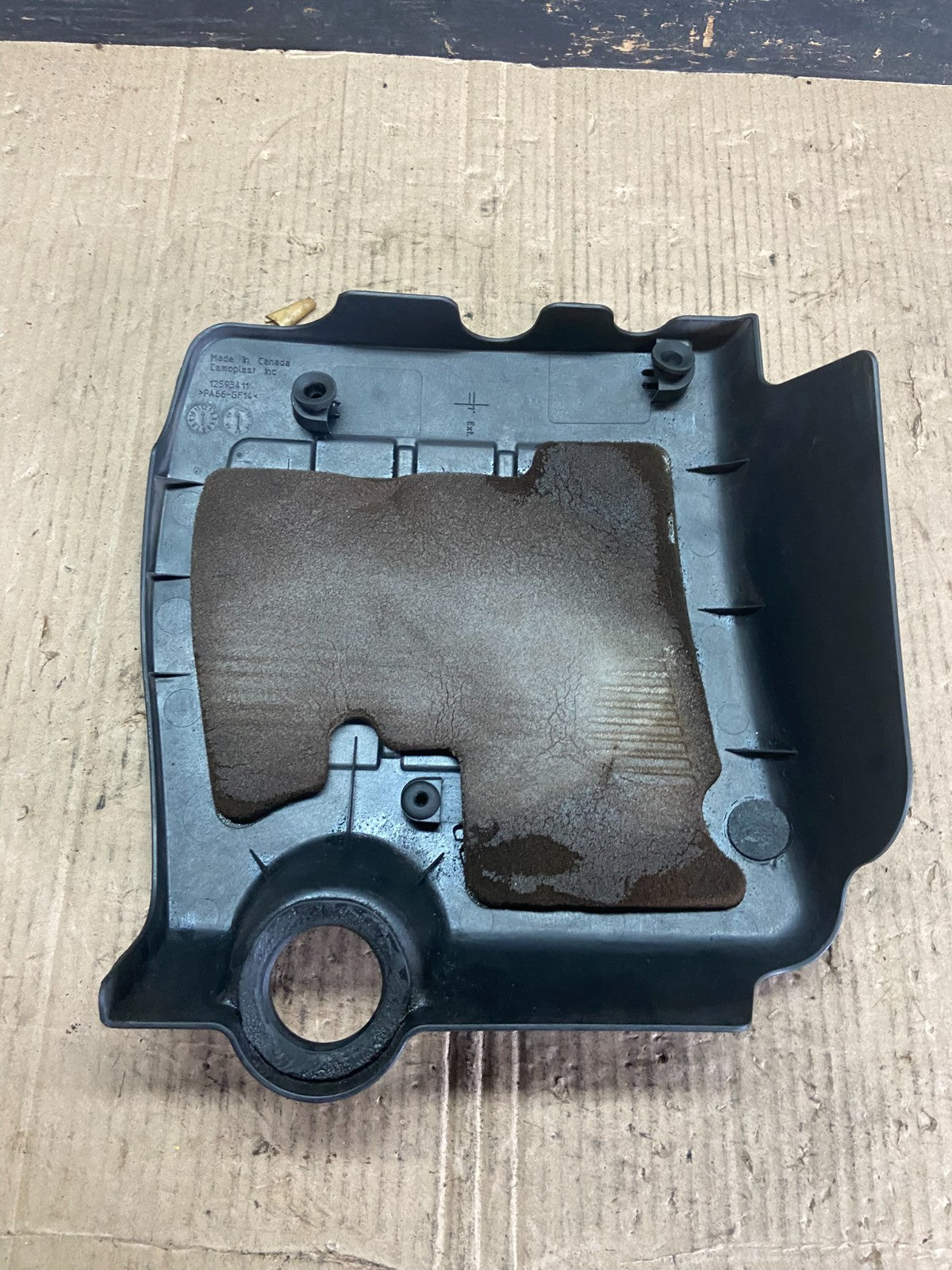 2005 to 2006 Chevrolet Malibu 3.5L Engine Cover Plastic Motor Shield P0448 DG6