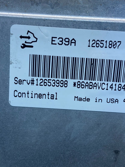 2013 to 2016 GMC Acadia Traverse Engine Control Unit Module ECM ECU AF9128 DG2