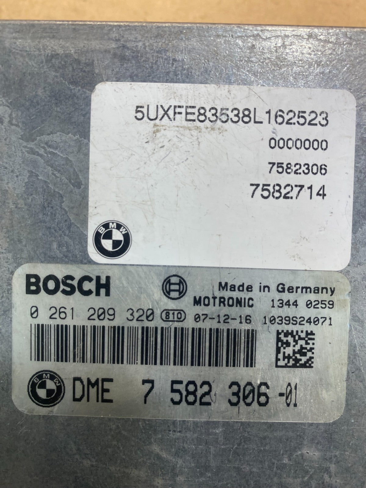 2006 to 2009 Bmw 550i 650i 750i Engine Computer ECU Control Module ECM ac4500 DG2