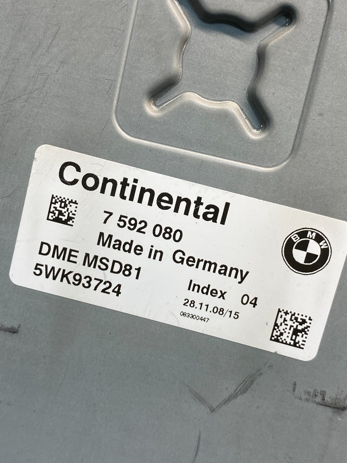 2007 to 2010 BMW N54 335i 535i Engine ECU ECM Computer Module 7592080 AH9595 DG2