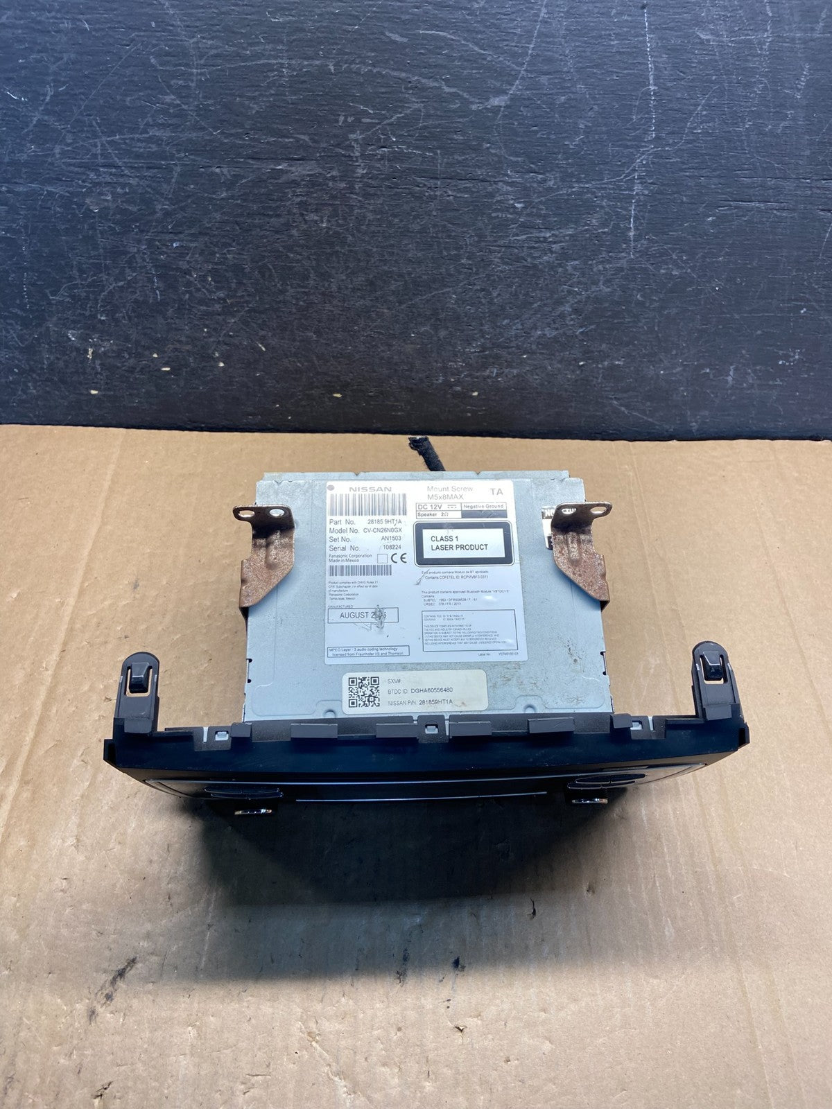 2016 2017 Nissan Altima Radio Screen Receiver AM-FM CD Player AG1534 DW3