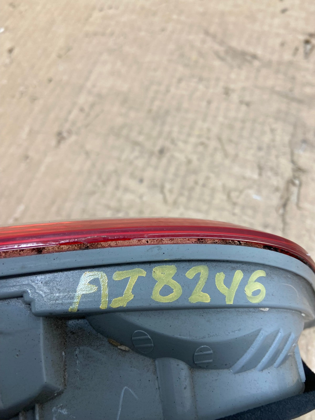 2007 2008 2009 Toyota Camry Left Driver Tail Light Trunk Lid Inner AI8246 LK6