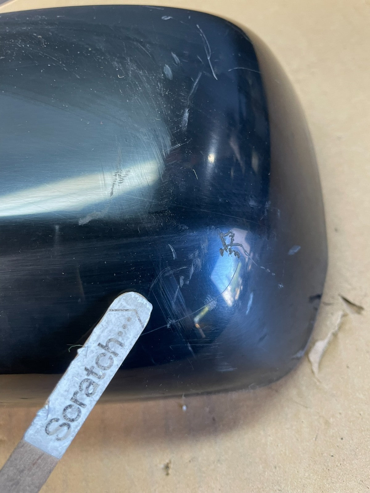 2001-2007 Toyota Highlander Left Driver LH Side View Door Mirror AD5578 DW8