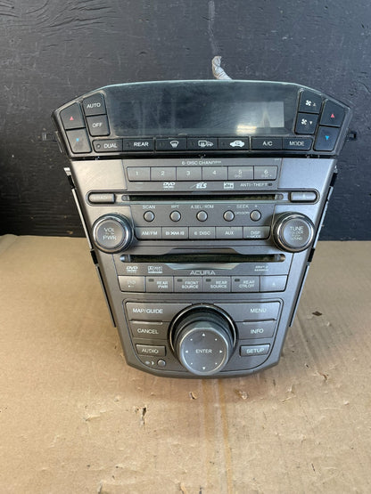 2007 to 2009 Acura Mdx Radio Stereo 6 CD Player Climate Control Pan AD5951DG0