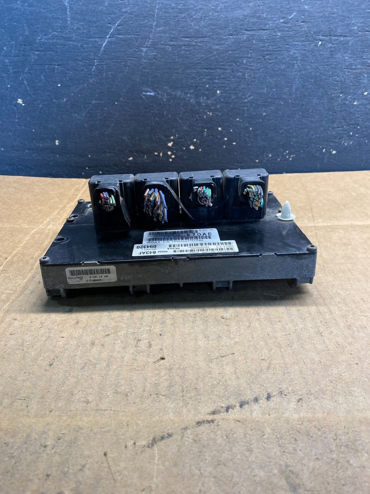 2007 Jeep Grand Cherokee  Commander 3.7L Engine Computer ECU PCM OEM ab3741 DG0