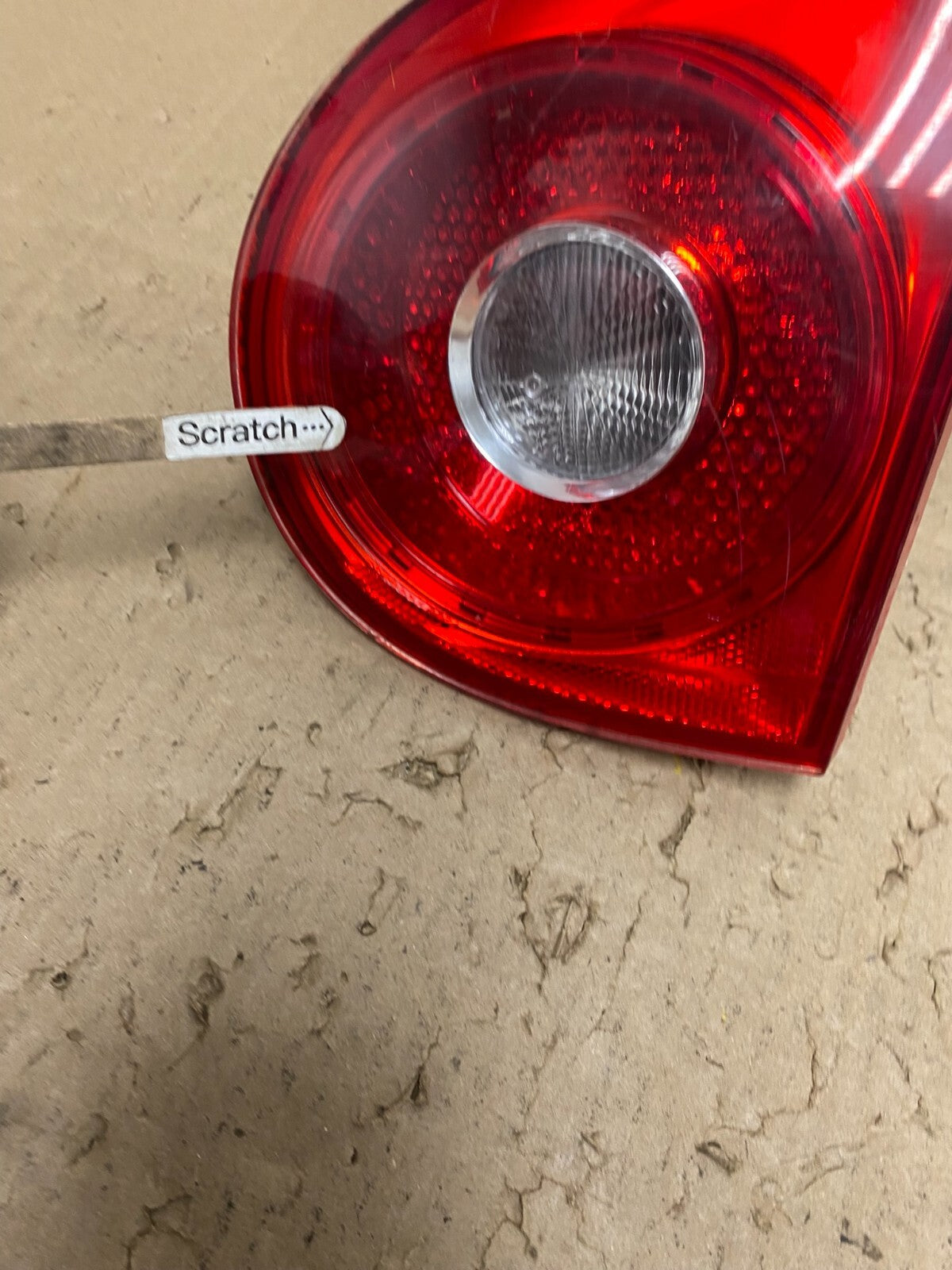 2006-2009 Volkswagen Golf Right Passenger Rh Tail Light Inner Trunk N3518 DW4