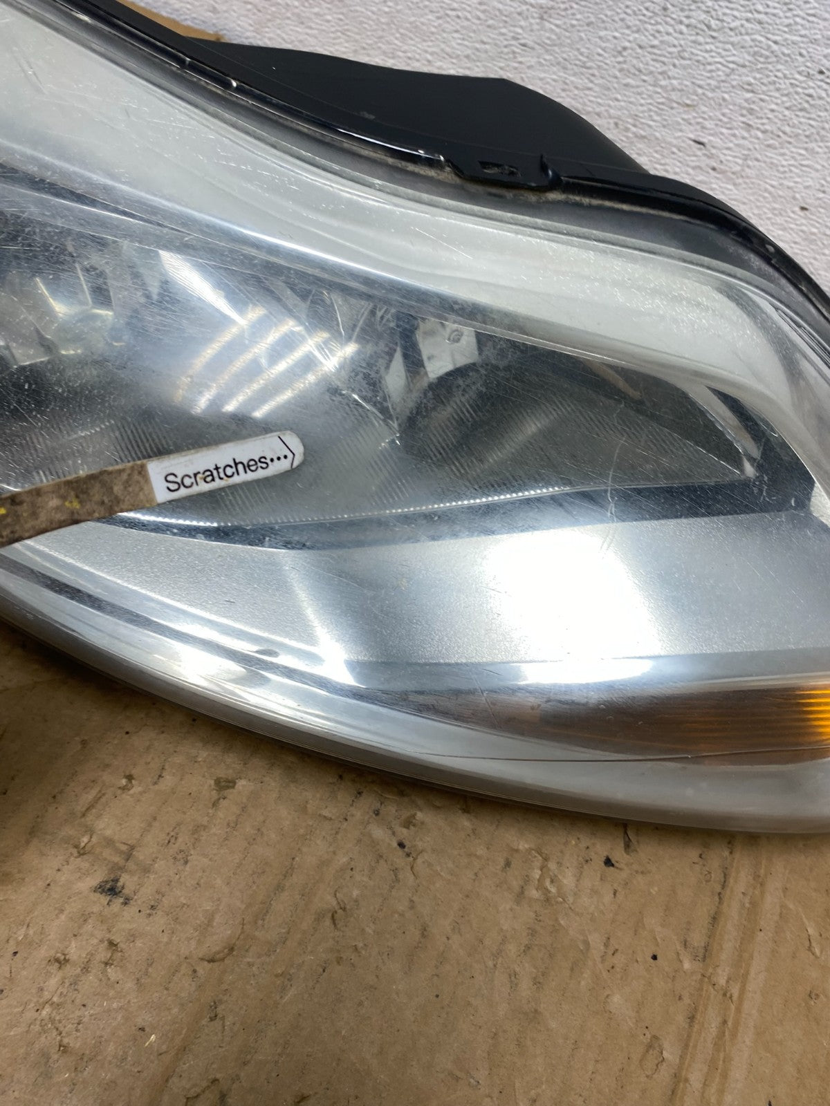 2012 2013 2014 Ford Focus Right Passenger Rh Side Headlight AC7734 DW3