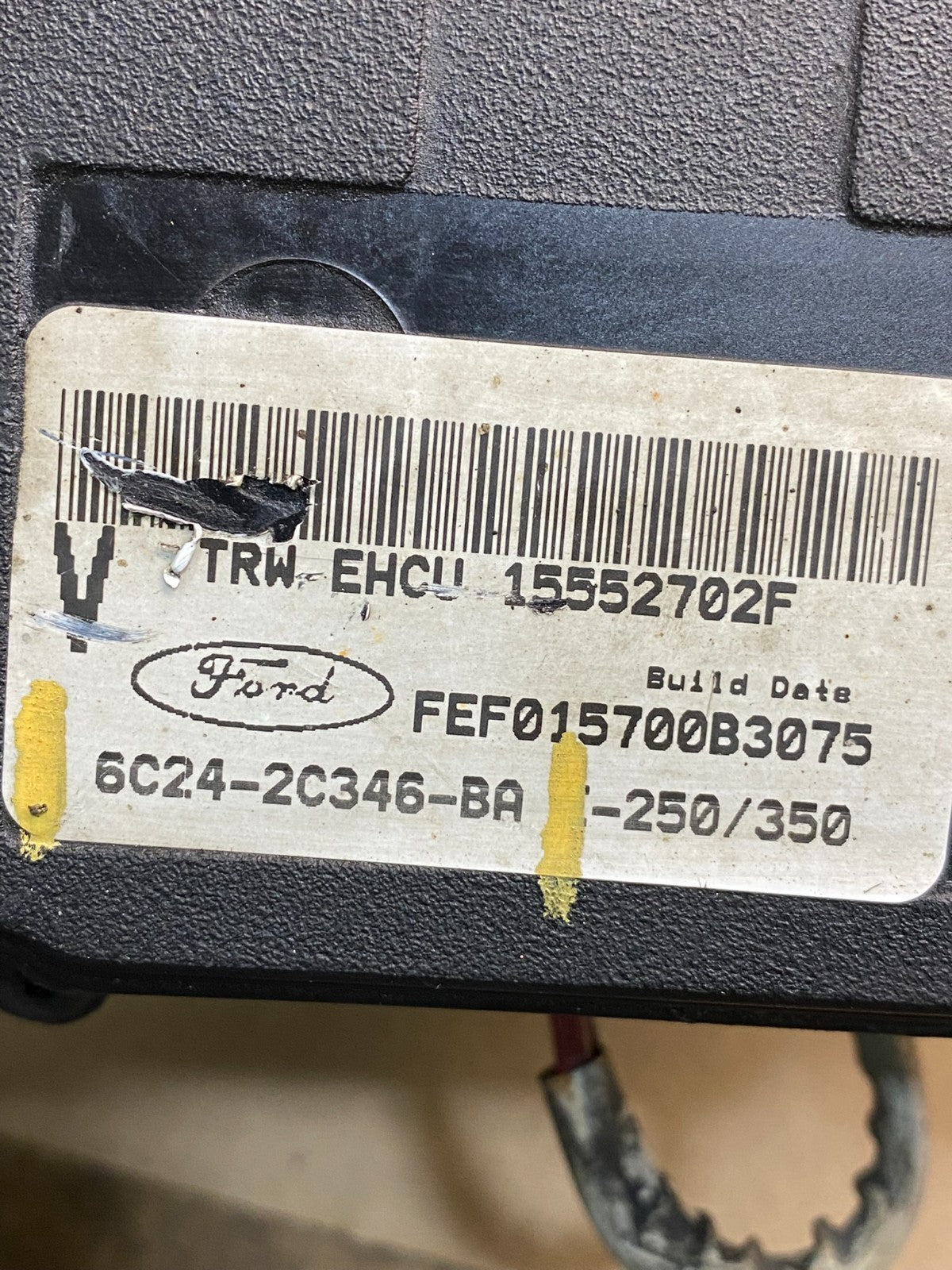 2006 2007 Ford E250 E350 Anti-Lock ABS Antilock Brake Pump AI7360 DG6
